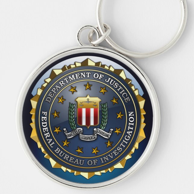 FBI Emblem Key Ring (Front)