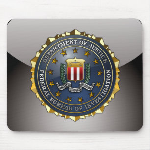 FBI Emblem Mouse Pad
