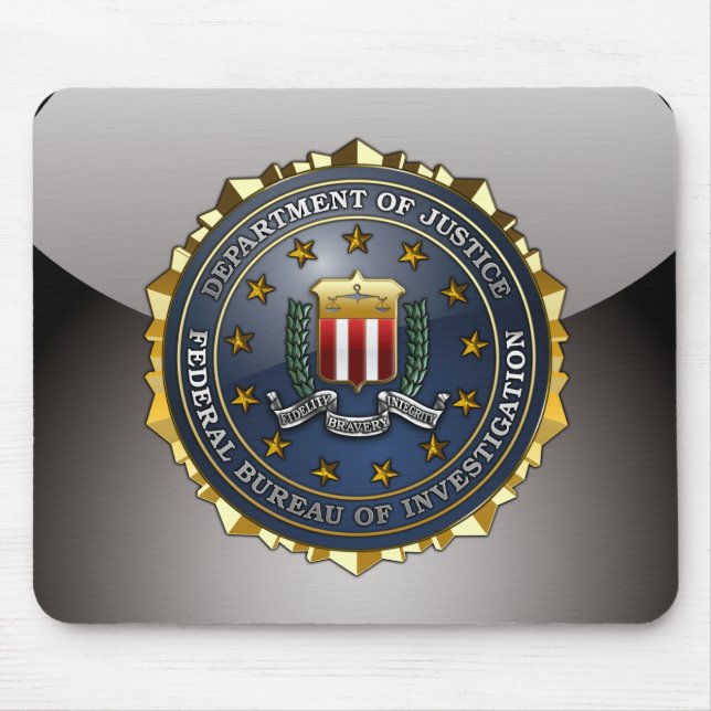 FBI Emblem Mouse Pad (Front)