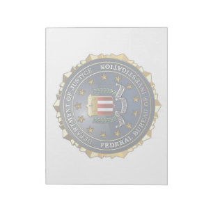 FBI Emblem Notepad
