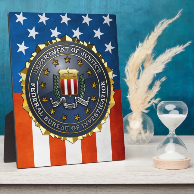 FBI Emblem Plaque (Side)