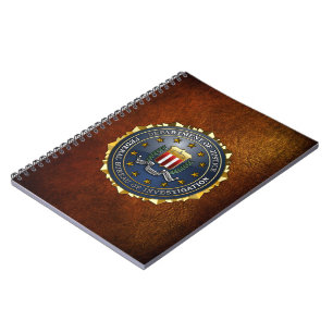 FBI Emblem Spiral Notebook