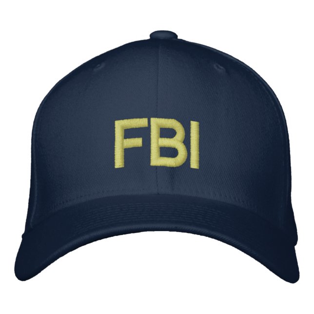 FBI EMBROIDERED HAT (Front)