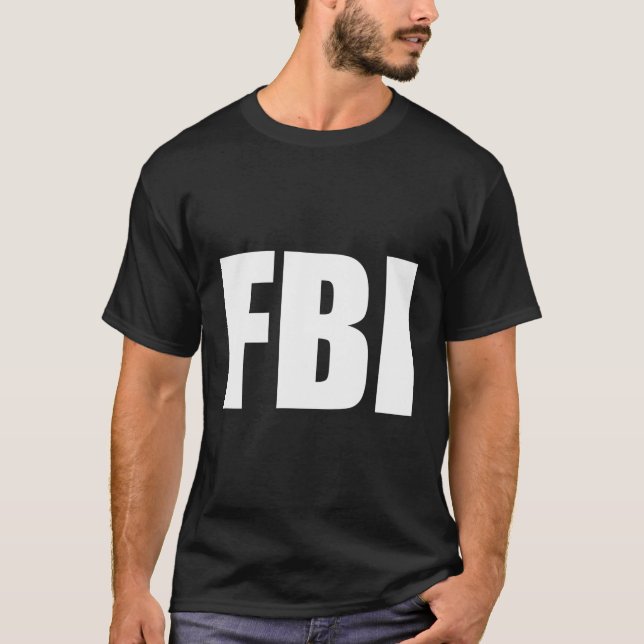 Fbi Federal Bureau Of Investigation T-Shirt (Front)