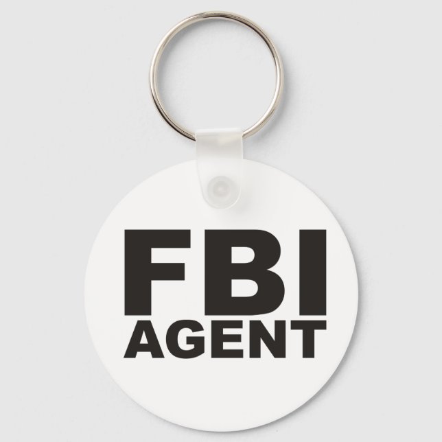 FBI Products & Designs! Key Ring (Front)