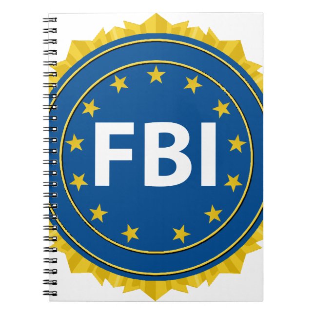 FBI Seal Spiral Notebook (Front)