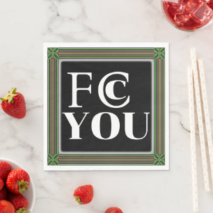 FCC YOU Paper Napkin