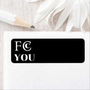 FCC YOU Return Address Label