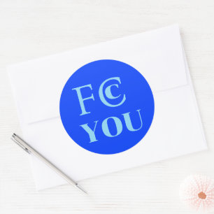 FCC YOU Sticker