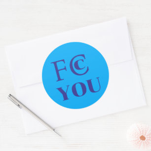 FCC YOU Sticker