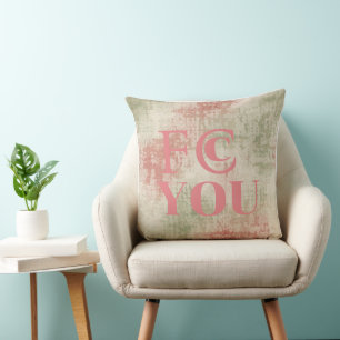FCC YOU Throw Pillow