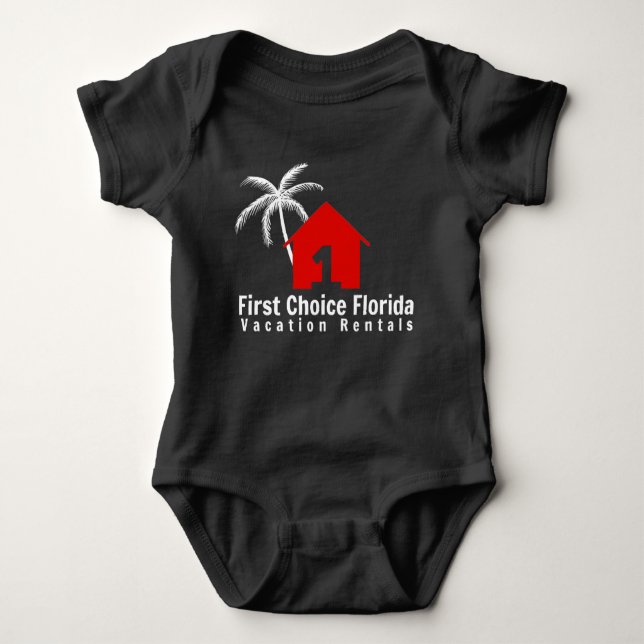 FCF Logo Baby One-Piece Baby Bodysuit (Front)