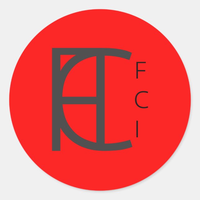 FCI RED DOT sticker pack (Front)