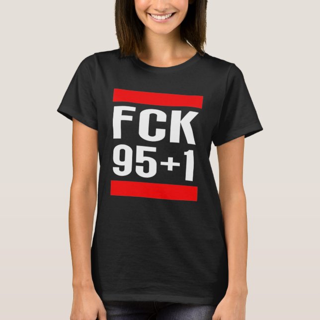 FCK 95+1 Anti Hannover Derby Braunschweig Football T-Shirt (Front)