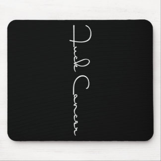 Fck Cancer Hate Cancer Tee Breast Cancer Awareness Mouse Pad
