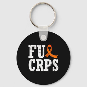 Fck Crps Warrior Supporter Rsd Crps Awareness Key Ring
