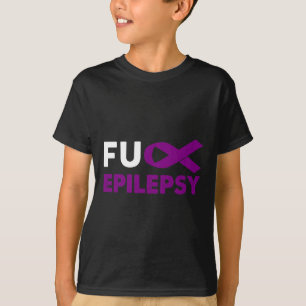 Fck Epilepsy Awareness Support Survivor Gift T-Shirt