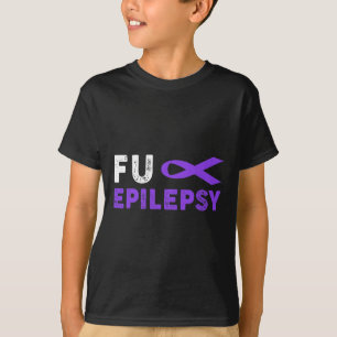 Fck Epilepsy Awareness Support Survivor T-Shirt