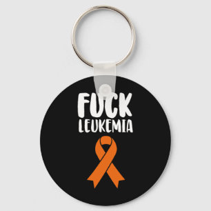 Fck Leukaemia Awareness Key Ring