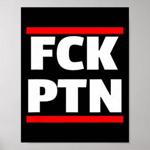Fck Ptn I Stand With Ukraine  Poster