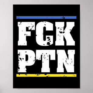 Fck Ptn Ukraine Poster
