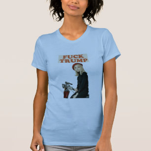 Fck trump baby blue T-Shirt