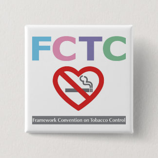 FCTC_badge 15 Cm Square Badge