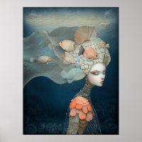 *~* FD2 23 Water Goddess Fantasy Sea Mermaid