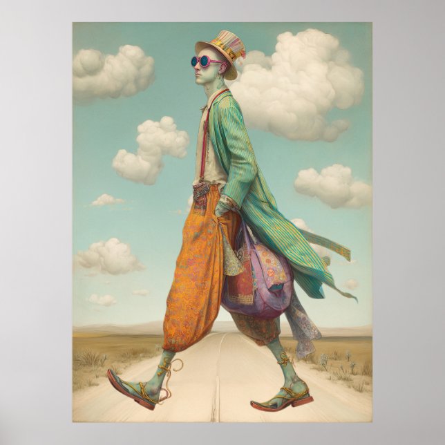 *~* FD2 Stylish Young Boho MAN  Cocktail 17 Poster (Front)