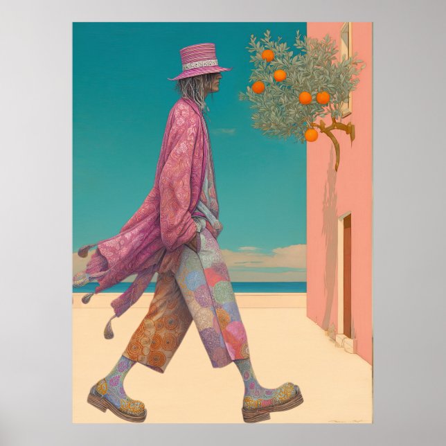 *~* FD2 Stylish Young Boho MAN  Cocktail 29 Poster (Front)