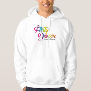 FD ALC Logo hoodie - #rideflirty on back