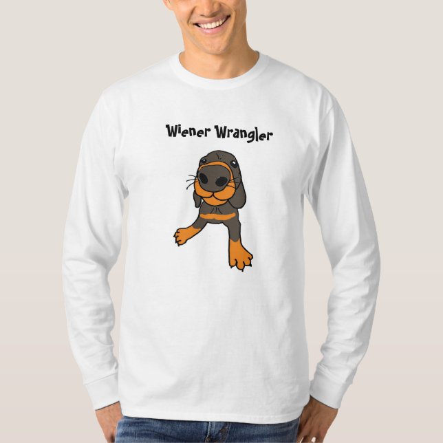 FD- Wiener Wrangler Cartoon shirt (Front)