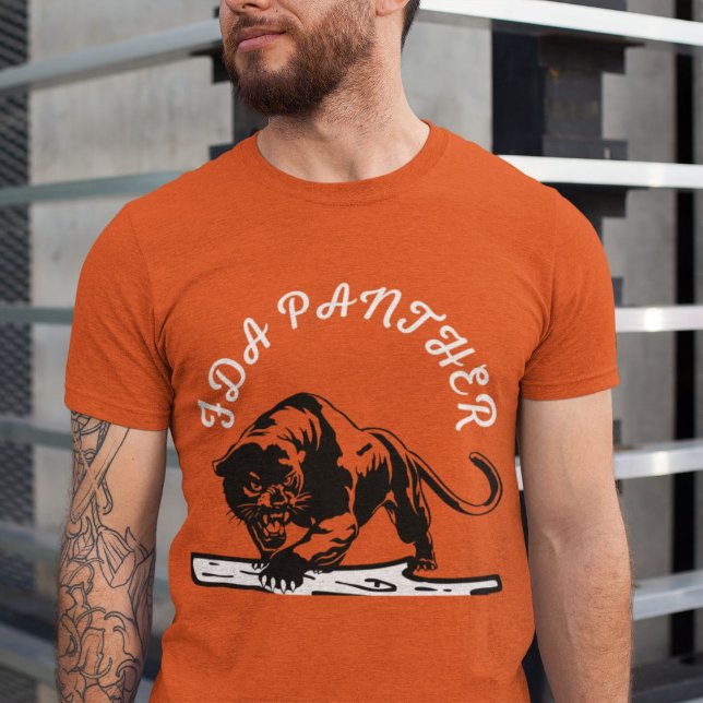 FDA Black Panther Women Men Orange T-Shirt (Creator Uploaded)