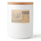 FDA Compliant Food Grade Honey Label (Kraft Skep)