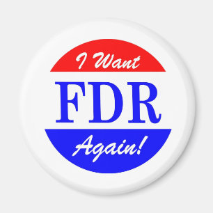 FDR - America's Greatest President Tribute Magnet