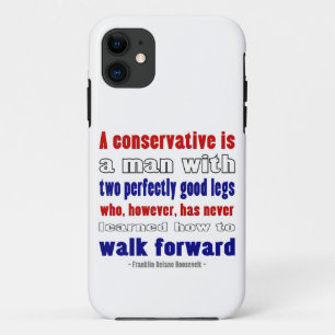FDR Defines Conservatives Dark Case-Mate iPhone Case