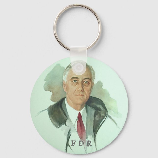 FDR Portrait Key Ring (Front)
