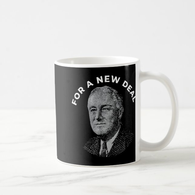 Fdr President Franklin Roosevelt New  Coffee Mug (Right)