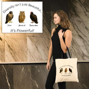 FDT Defending Diversity Bold Statement Tote Bag