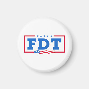 FDT Funny Anti-Trump No-Trump Magnet