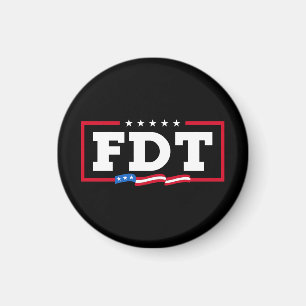 FDT Funny Anti-Trump No-Trump Magnet