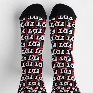 FDT Funny Anti-Trump No-Trump  Socks