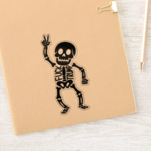 FDT Trump Funny Anti Trump Skeleton