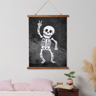 FDT Trump Funny Anti Trump Skeleton Hanging Tapestry
