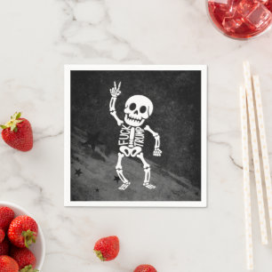 FDT Trump Funny Anti Trump Skeleton Napkin