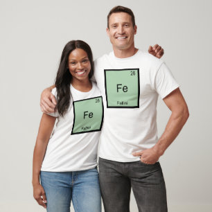 Fe - Fellini Funny Chemistry Element Symbol Tee