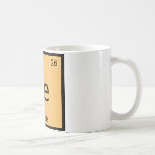 Fe - Ferrets Chemistry Periodic Table Element Coffee Mug