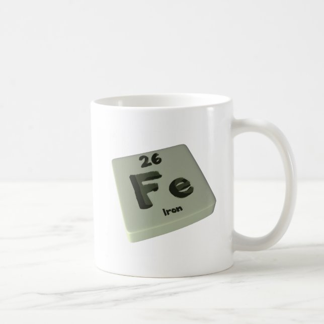 Fe Iron Coffee Mug (Right)
