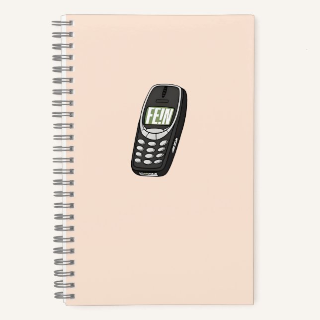 FE!N: A Nokia Nostalgia Notebook (Front)