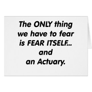 fear actuary